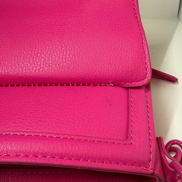 Madden Girl Hot Pink Mini Handbag Crossbody Purse OS Barbiecore Feminine Y2K - Picture 11 of 16